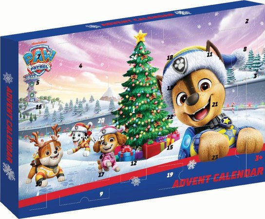 Adventný kalendár Labková patrola -  Autor Neuveden