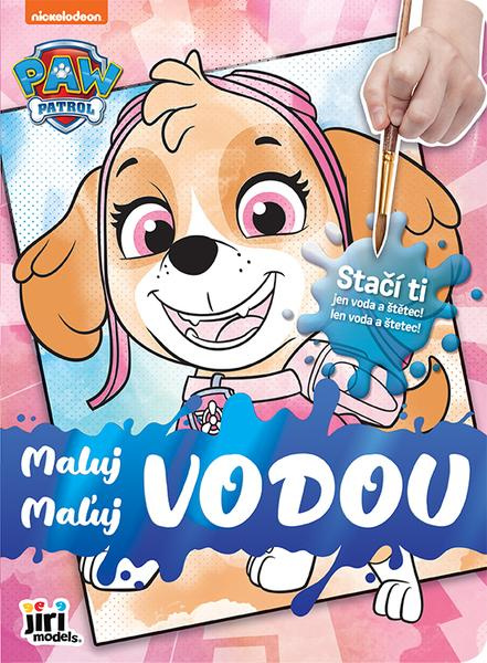 Maľuj vodou Labková patrola -  Autor Neuveden