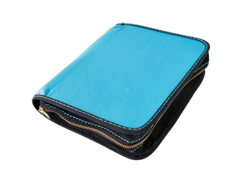 Obal na knihu se zipem: Modrý