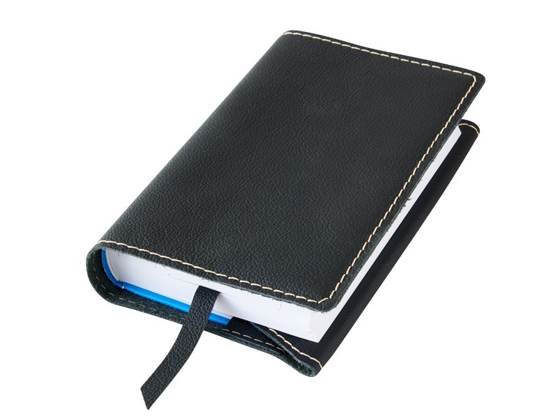 Obal se záložkou: Černý XL