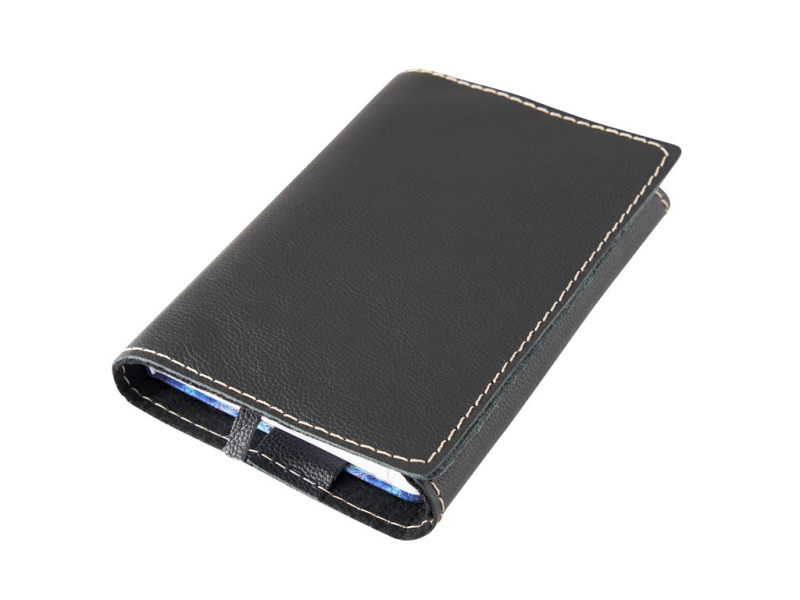 Obal A6 variabilní Zápisník (Černá vzorovaná)