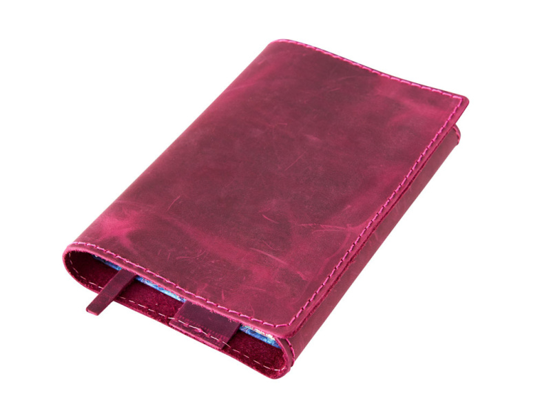 Obal A6 variabilní Zápisník (Pull Up Růžový)