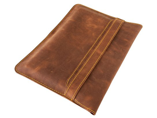 Obal tablet PC velký Pull Up Hnědý -  Autor Neuveden