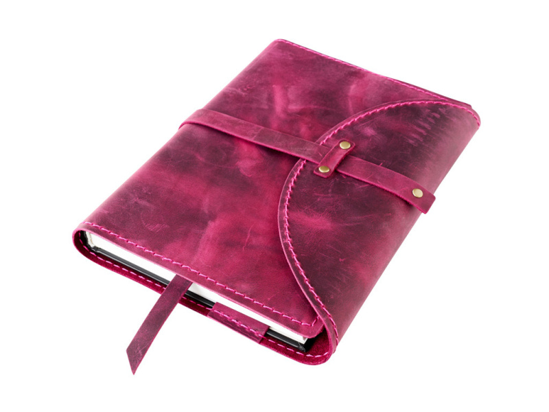 Obal s nýty XL Pull Up Růžový