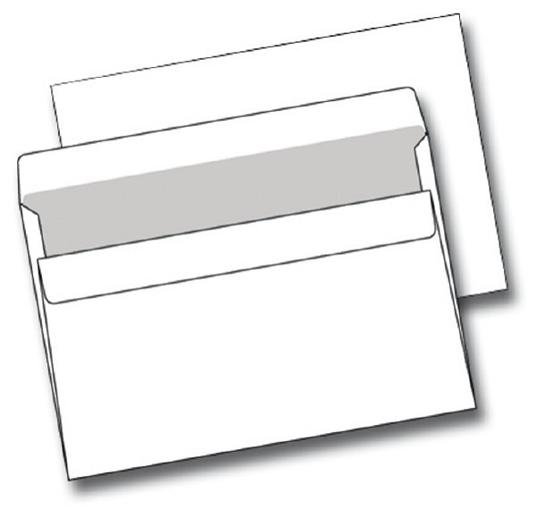 Obálka C5 samolepicí s krycí páskou, 162 x 229 mm - 1000 ks