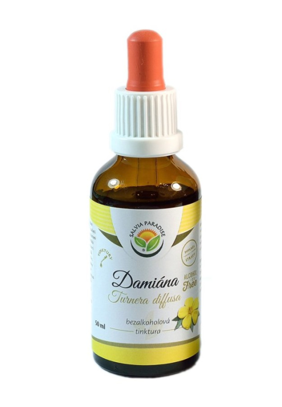 SALVIA PARADISE Damiána Turnera diffusa tinktura 50 ml
