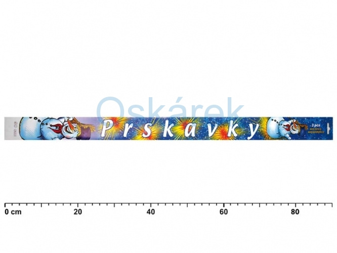 Prskavky 90 cm 3 ks