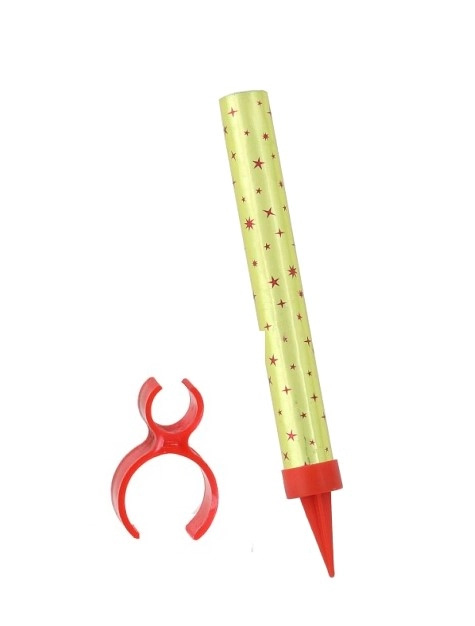 Rappa Fontána párty zlatá s držákem na láhev 35 sek 12cm 8595596318070