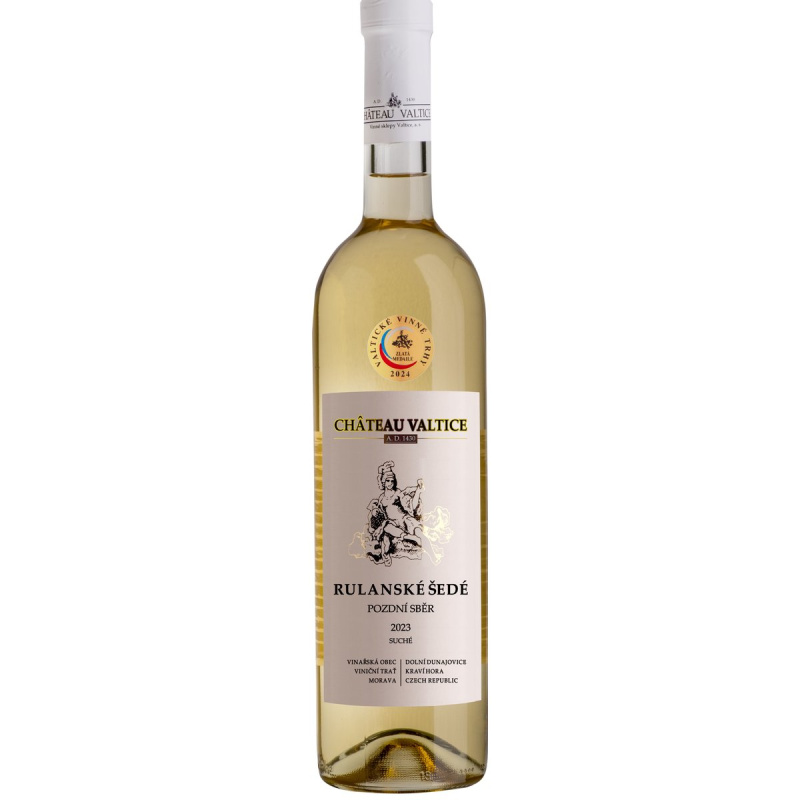 Château Valtice Rulandské šedé 2023 pozdní sběr