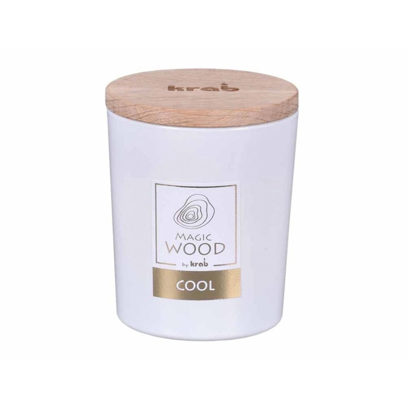Svíčka Magic Wood s dřevěným knotem - Cool 300g  Anděl Přerov s.r.o.