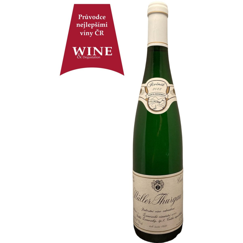 Žernosecké vinařství Müller Thurgau 2023 jakostní
