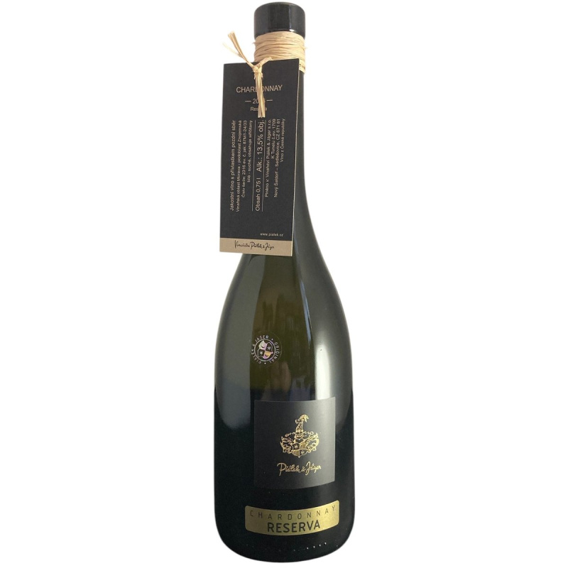 Piálek & Jäger Chardonnay Rezerva pozdní sběr 2023