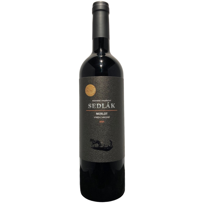 Rodinné Vinařství Sedlák Merlot výběr z hroznů