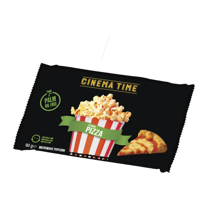 Cinema Time Mikrovolný popcorn Premium Pizza 90g