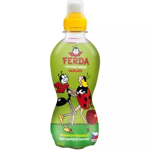 Ferda ovocné pitíčko jablko 330ML