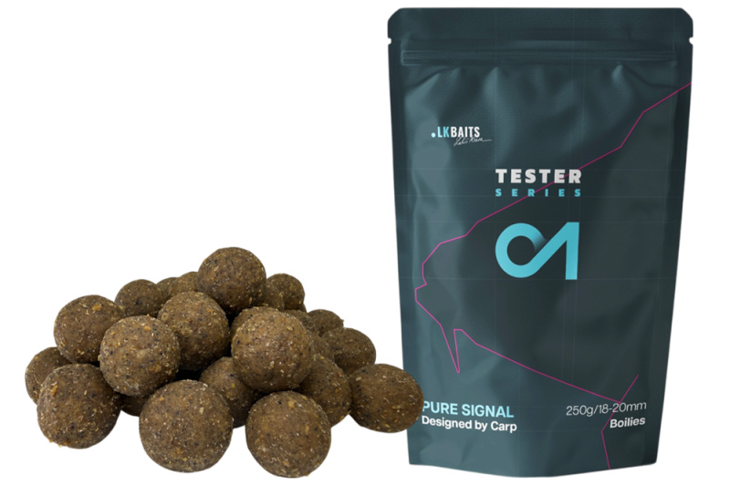 Lk baits boilies tester series_01 pure signal - 18-20 mm 250 g