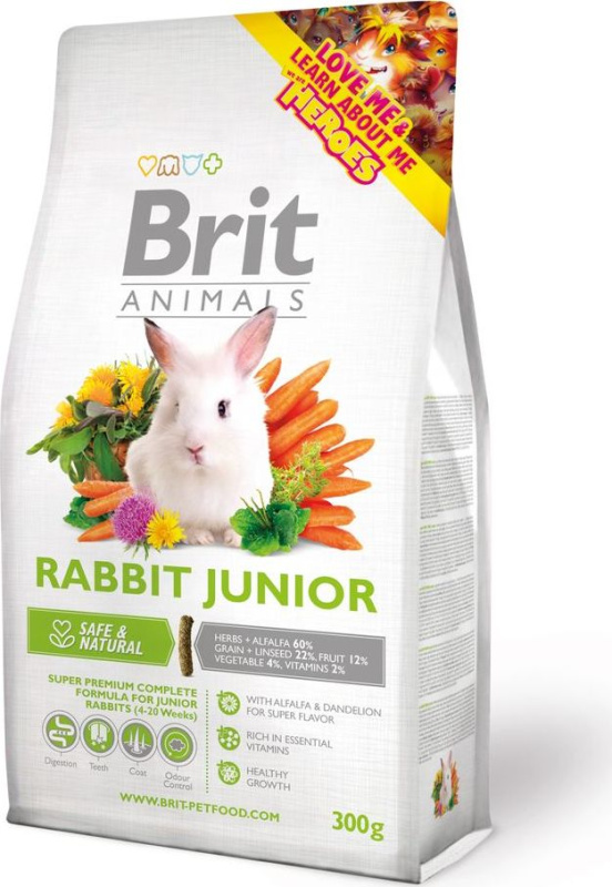 Brit Animals Rabbit Junior Complete 300 g