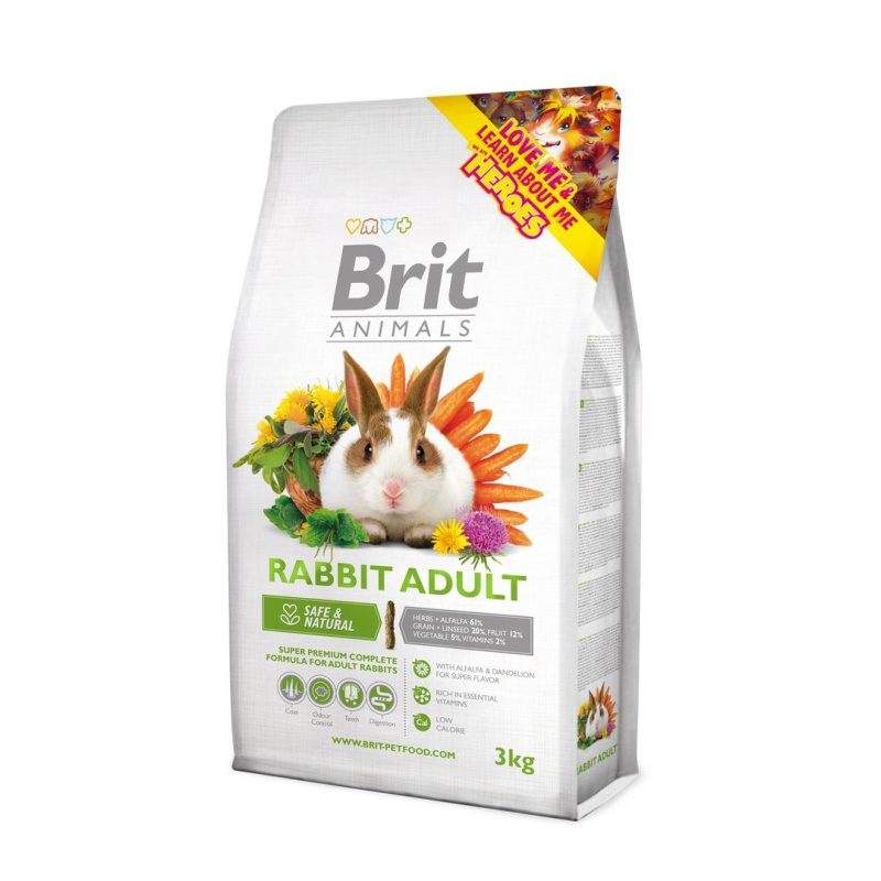 Brit Animals Rabbit Adult Complete 3 kg
