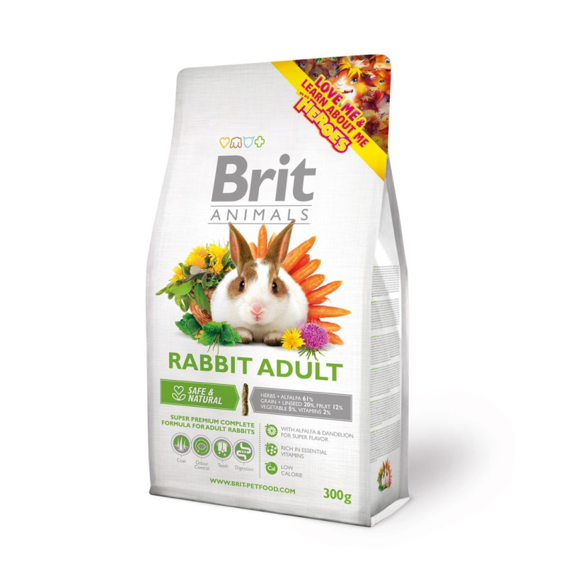 Brit Animals Rabbit Adult Complete 300 g