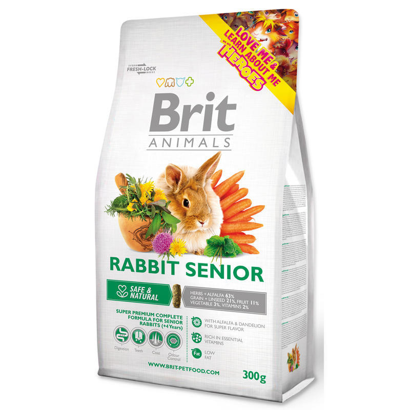Brit Animals Rabbit Senior Complete 300 g
