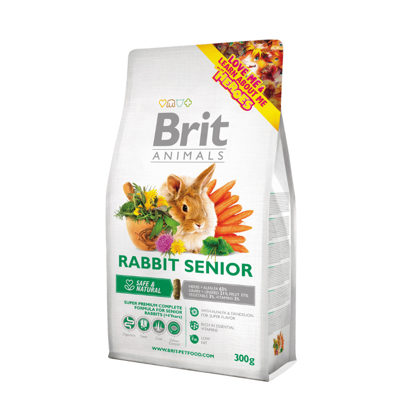 Brit Animals Rabbit Senior Complete 300 g