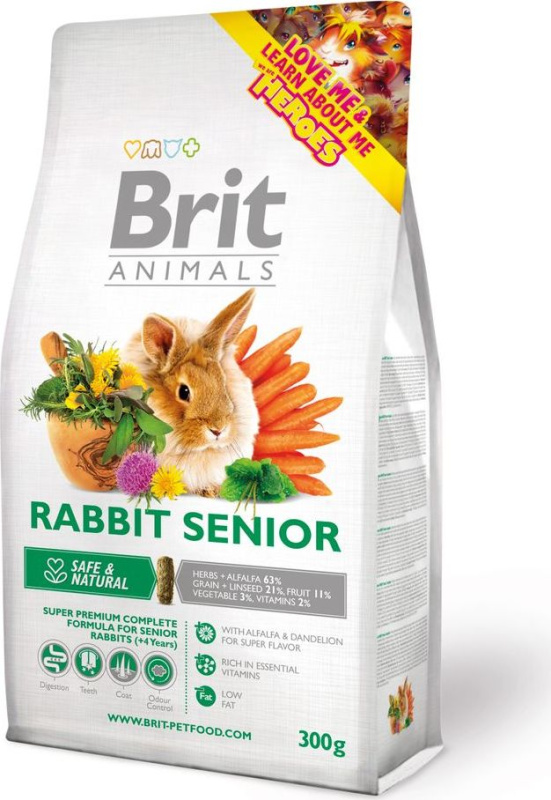 Brit Animals Rabbit Senior Complete 300 g
