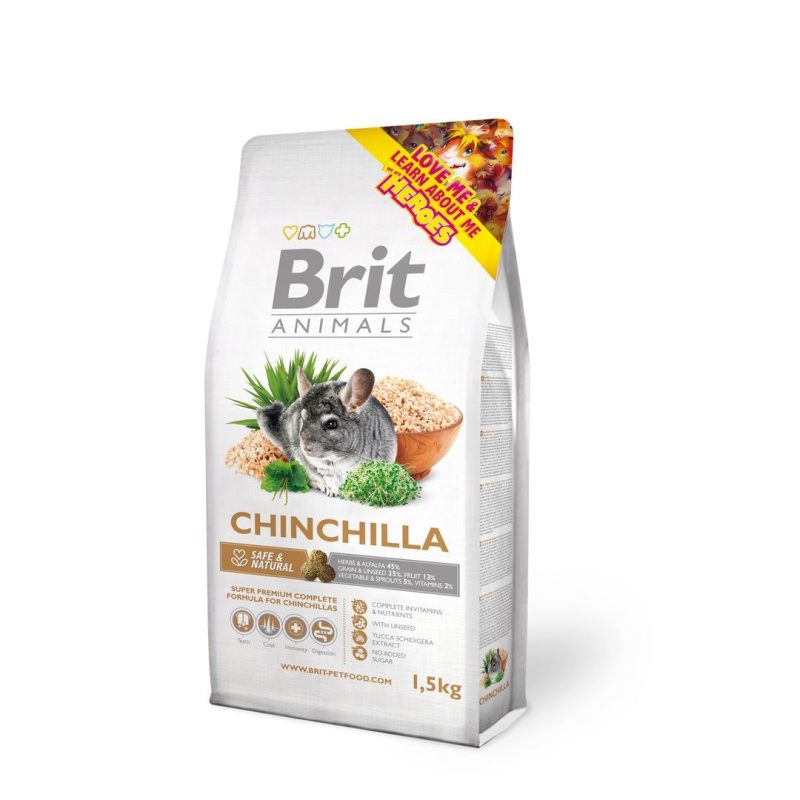Brit Animals Chinchila Complete 1,5 kg
