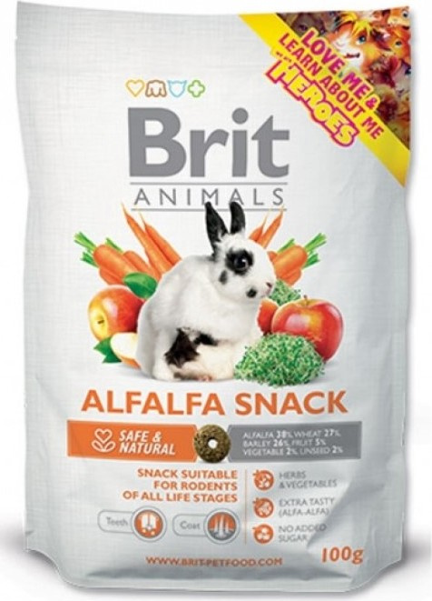 Brit Animals Alfalfa Snack for Rodents 100 g