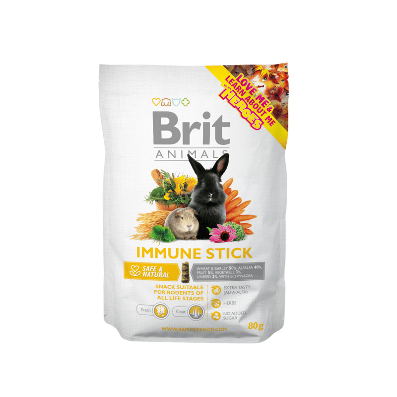 Brit Animals Immune Stick for Rodents 80 g