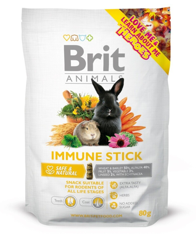 Brit Animals Immune Stick for Rodents 80 g