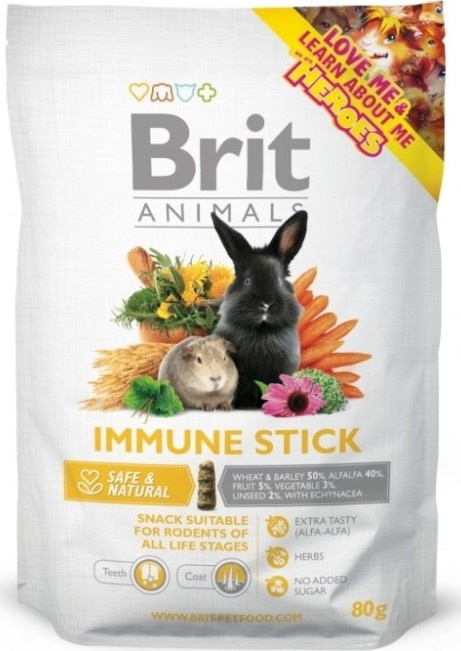 Brit Animals Immune Stick for Rodents 80 g