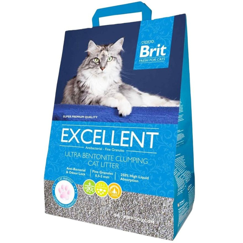 Kočkolit BRIT Fresh for Cats Excellent Ultra Bentonite 5 kg
