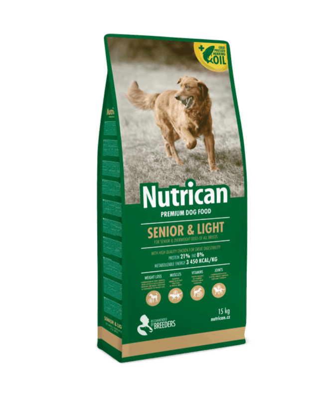 Nutrican Senior & Light 15 kg