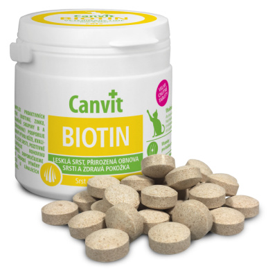 Canvit Biotin pro kočky new 100 g 