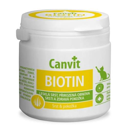 Canvit Biotin pro kočky new 100 g 