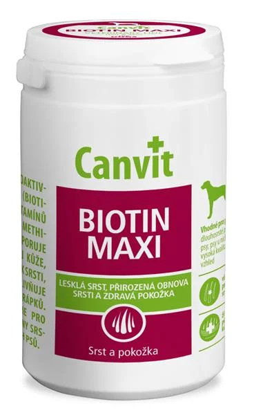 Canvit Biotin Maxi pro psy 230 g 