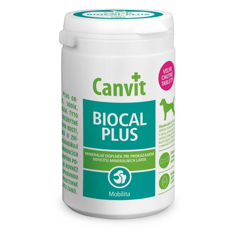 Canvit Biocal Plus pro psy new 230 g 