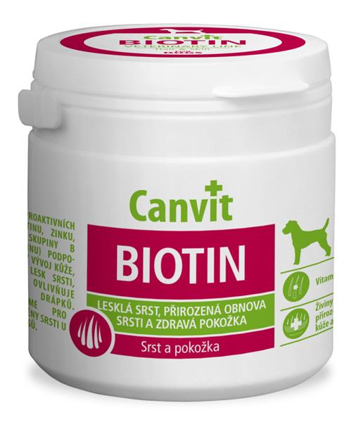 Canvit Biotin pro psy new 100 g 