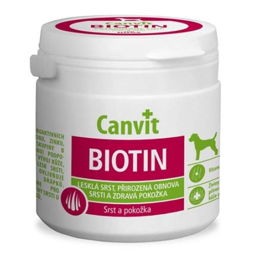 Canvit Biotin pro psy new 100 g 