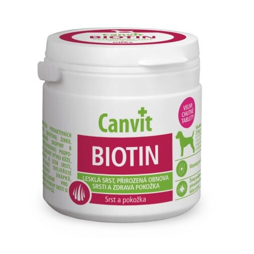 Canvit Biotin pro psy new 100 g 
