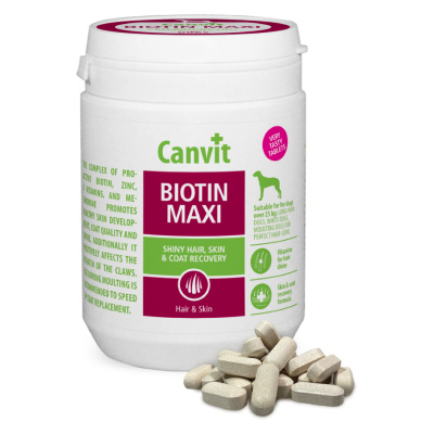 Canvit Biotin Maxi pro psy 500 g