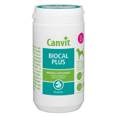 Canvit Biocal Plus pro psy new 1000 g
