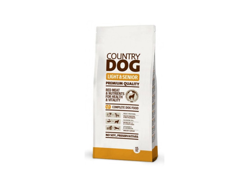 Country Dog Light Senior  15 kg