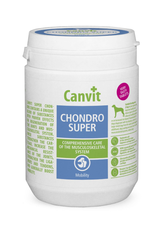 Canvit Chondro Super pro psy ochucené 500 g