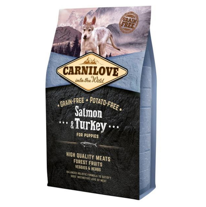 Carnilove Dog Puppy Salmon/Turkey - 12kg