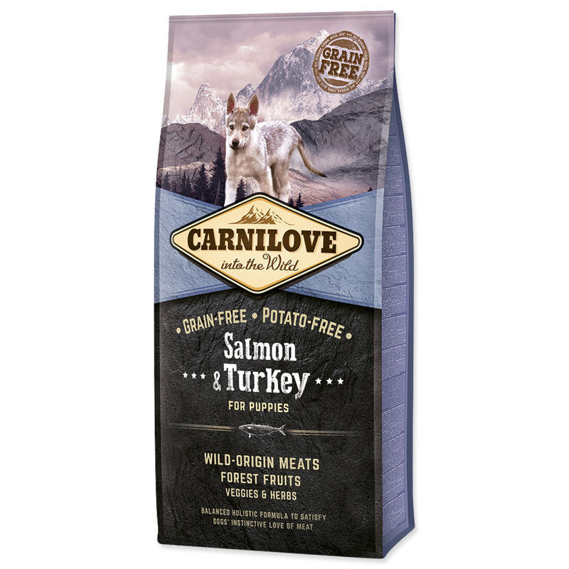 Carnilove Dog Puppy Salmon/Turkey - 12kg