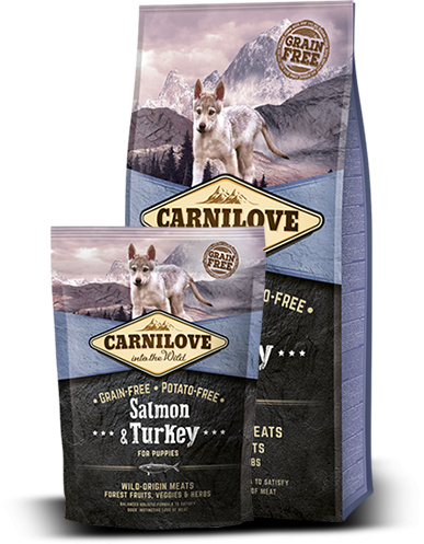 Carnilove Dog Puppy Salmon/Turkey - 12kg