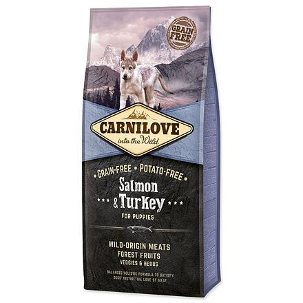 Carnilove Dog Puppy Salmon/Turkey - 12kg