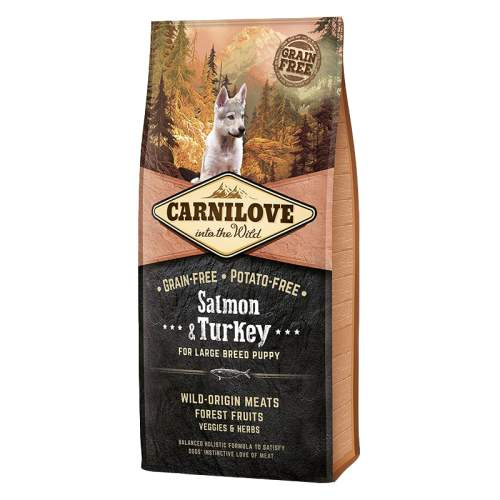 Carnilove Dog Puppy Salmon/Turkey - 12kg