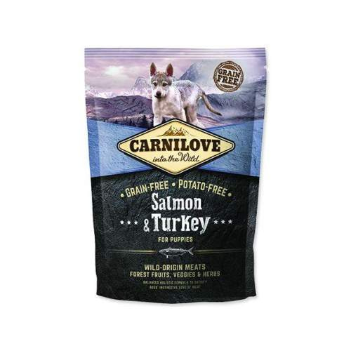 Carnilove Dog Salmon & Turkey for LB Puppies 1,5 kg